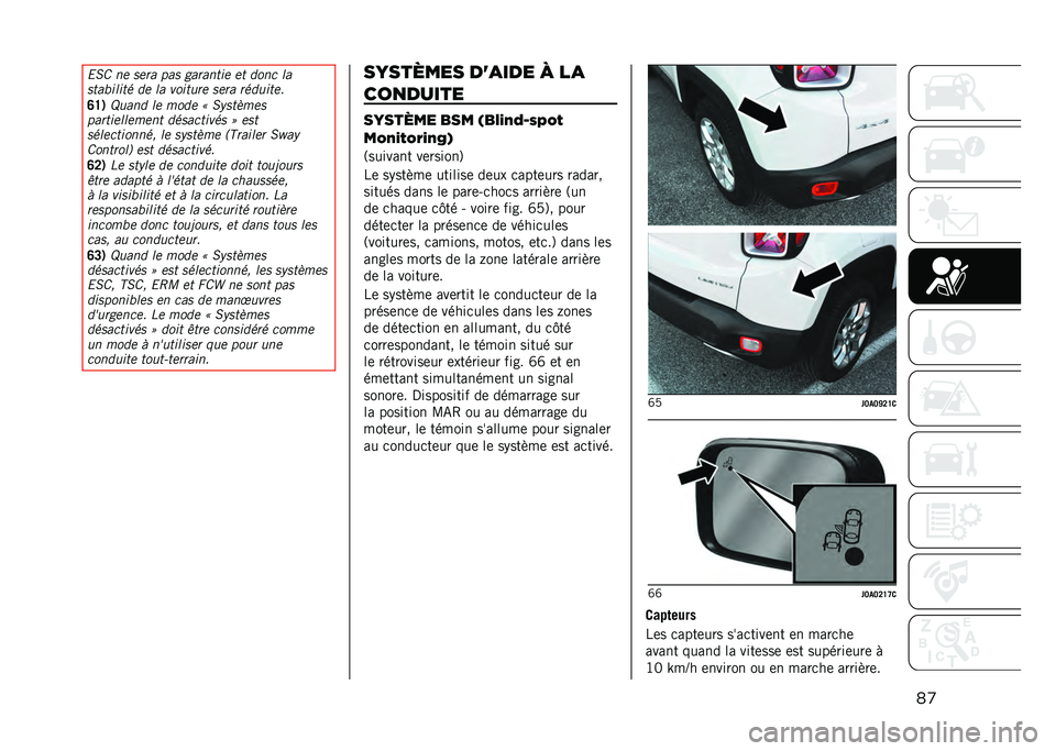 JEEP RENEGADE 2021  Notice dentretien (in French) ��	�5�� �	� ���
� ��� � ��
��	��� �� ���	� ��
����$����� �� �� ������
� ���
� �
�������
���
�C���	� �� �
��� �8 ������
��
���
��