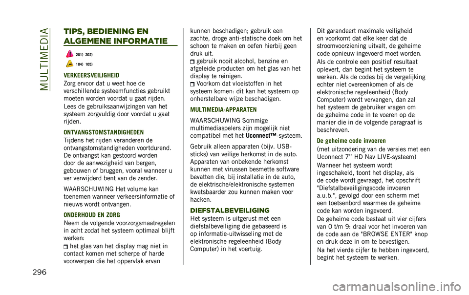 JEEP RENEGADE 2020  Instructieboek (in Dutch) ��-�4����-�� ��,
��� ���
�� �
�������� ��
�	������� �������	���
�	�
�� �	�
�	�
��
�
� ��
��
������������������
�?��� ������ �