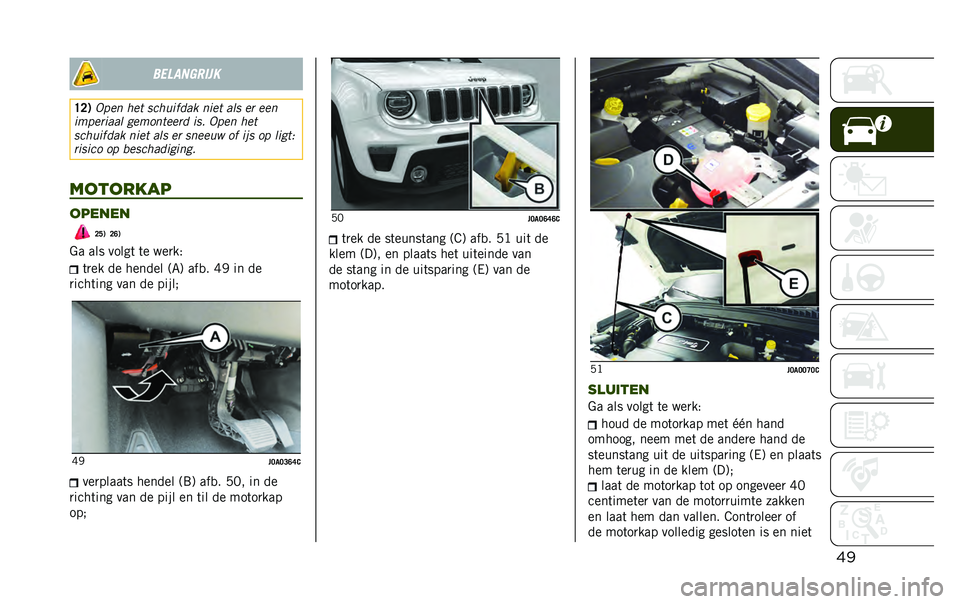 JEEP RENEGADE 2020  Instructieboek (in Dutch) ����
���
���	��
�D�<�. �"��	� ��	� ��������
�
 ���	� �
�� �	� �	�	�
����	���
�
� ��	�����	�	�� ��� �"��	� ��	�
��������
�
 ���	� �
�� �	� �