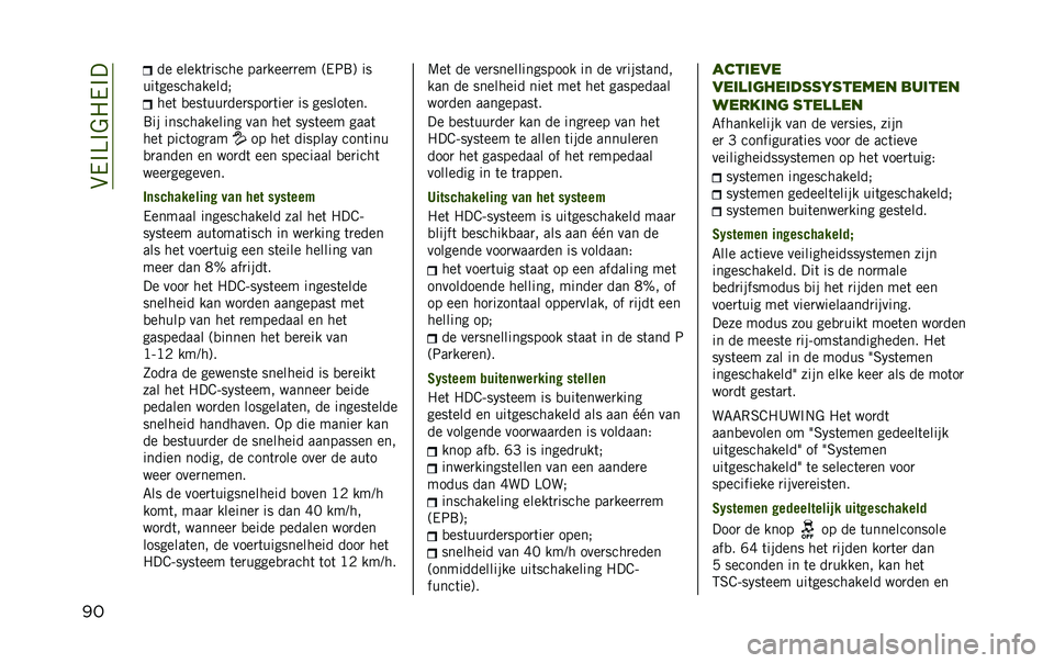 JEEP RENEGADE 2020  Instructieboek (in Dutch) ���/�#�=�#�&�"�/�#�
�� �� �����	�
����� ���
����
�
�� �;�/�:�8�< ��
���	����������� ���	 �
���	���
���
����
�	���
 �� ������	���
�8�� ��