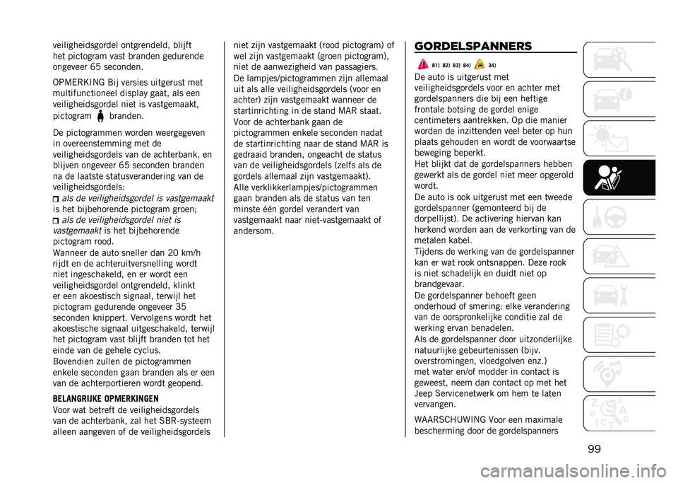 JEEP RENEGADE 2021  Instructieboek (in Dutch) ����������������
��� ���	��
������� �
�����	
���	 ����	���
�� ����	 �
�
����� �����
����
��������
 �K�+ ���������
�-�:�9��,�E�