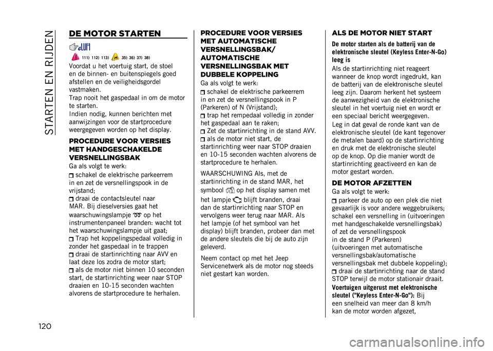JEEP RENEGADE 2021  Instructieboek (in Dutch) ��6�5�7�,�5��.���.��,�%����.
��� �� ����� �������
�D�D�D�. �D�D�<�. �D�D�=�. �=�F�. �=�A�. �=�C�. �=�E�.
�&���
���	 � ���	 ����
�	��� ��	��
�	� �� ��	���