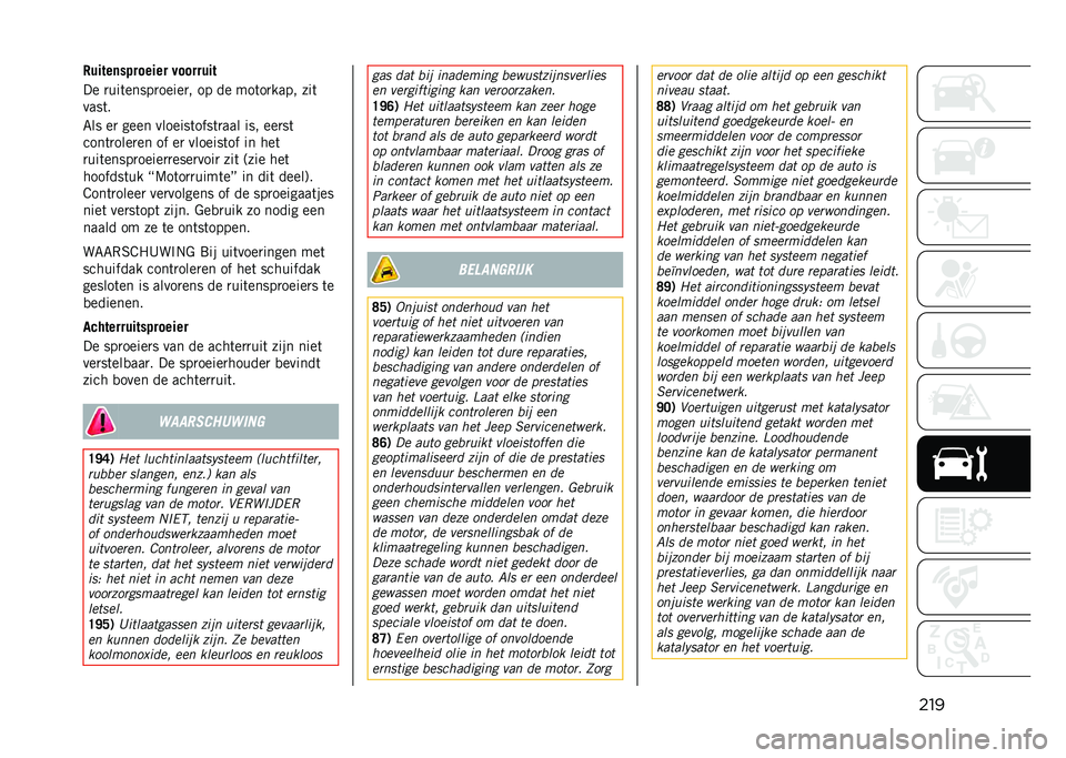 JEEP RENEGADE 2021  Instructieboek (in Dutch) ���������	��!������ ��������
�� �
���	�����
�����
� �� �� ���	��
���� ���	
����	�
�7�� ��
 ���� �������	����	�
��� ��� ���
