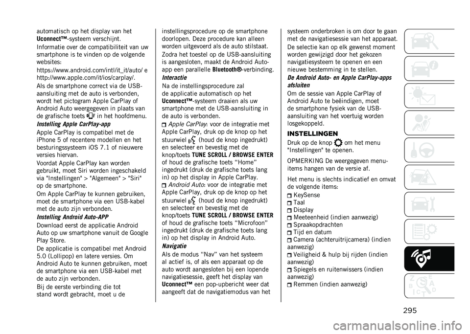 JEEP RENEGADE 2021  Instructieboek (in Dutch) ������	����	���� �� ���	 �������! ��� ���	
�6���	�	����I
���!��	��� ���
�������	�
�%����
���	�� ����
 �� ������	��
����	���	 ���