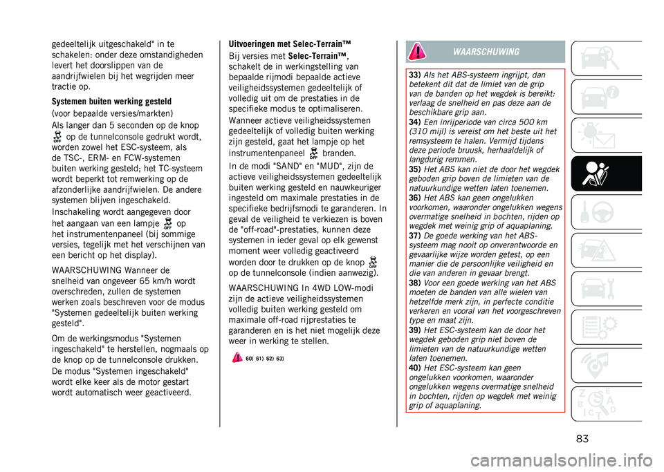 JEEP RENEGADE 2021  Instructieboek (in Dutch) ���������	����� ���	�����������4 �� �	�
����������) �����
 ���� ����	����������
�����
�	 ���	 ����
������� ��� ��
����