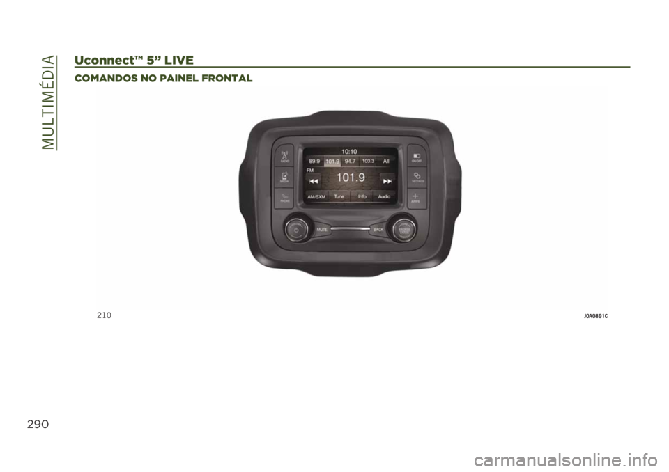 JEEP RENEGADE 2019  Manual de Uso e Manutenção (in Portuguese) ���I�4�N�L��+�3�L�7
")*
-PIYYGPcs tu !&7"
3$*(+1$9 +$ <(&+"! 5#$+)(!
�B�J�E� �J��J�V�\�U�
 