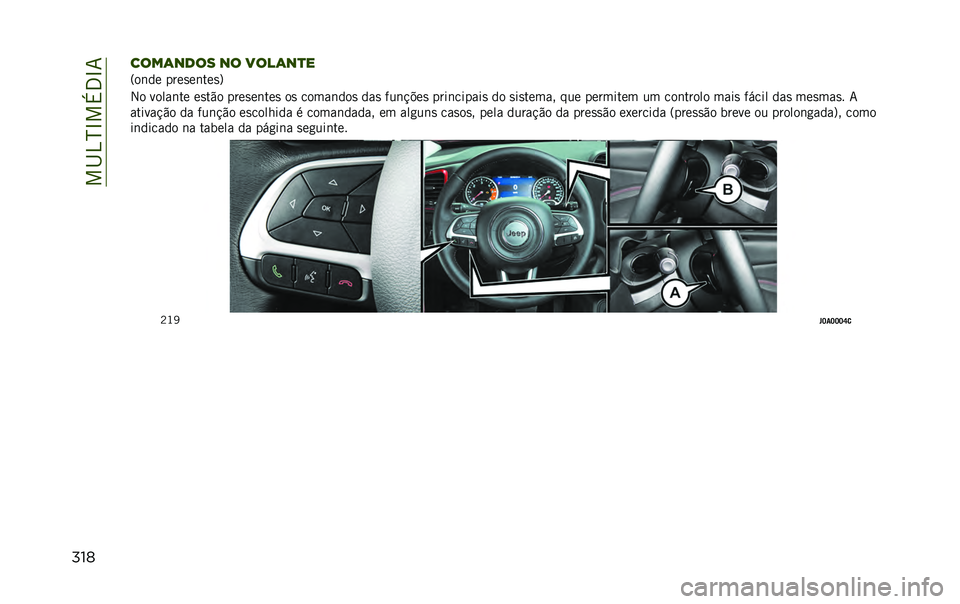 JEEP RENEGADE 2020  Manual de Uso e Manutenção (in Portuguese) ���I�4�N�L��+�3�L�7
���	����	���� �� ����	��
�
�=��	�� ����
��	���
�?
�2� �����	�� ��
��"� ����
��	���
 ��
 �����	���
 ���
 ���	�!�$��
 ����	
