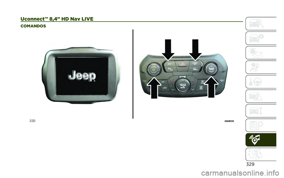 JEEP RENEGADE 2020  Manual de Uso e Manutenção (in Portuguese) ���

��1�*�:�:�(�1�D�U �N�T�M�W �� ��9�> ���� ����	����
�B�B�E
� �J��J�V�]�L�
   