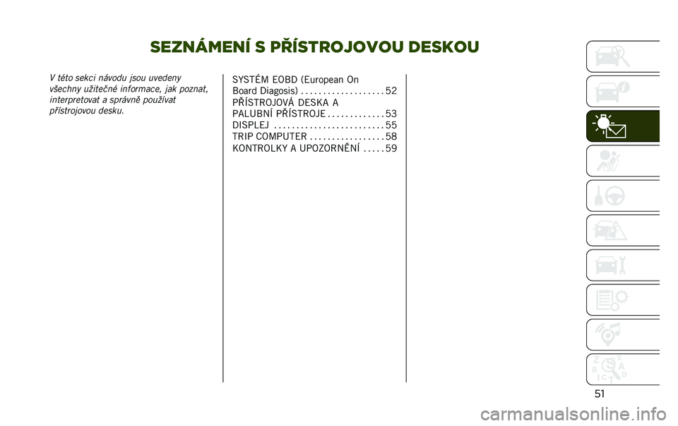 JEEP RENEGADE 2020  Návod k použití a údržbě (in Czech) ��������� � �
����������� �
�����
��� �
�+�
� ����	�) ������ �!��� �������
��"��	�*�� ���)�
����+ �)��&�����	�� �!�� � �����
�
�