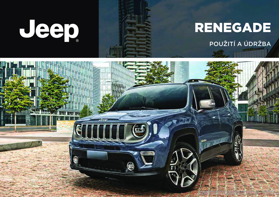 JEEP RENEGADE 2021  Návod k použití a údržbě (in Czech) RENEGADE
POUŽITÍ A ÚDRŽBA 