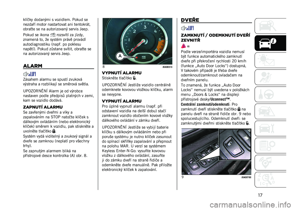 JEEP RENEGADE 2021  Návod k použití a údržbě (in Czech) ��
���"���% ������&�
� � ��������
� �-���� ��
�������" �
����	 ������	����� ��� �������	� ��
���	��3�� �� �� �����	�������& �