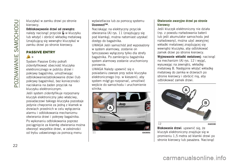 JEEP RENEGADE 2019  Instrukcja obsługi (in Polish) ���5�*�:�B�)�B�:�I�9��=�B�D�5�-�K�5�F�,
""
�
������
��6 � ���
�
� ����� �� �������	
�
��	������
�7� ��!���������� � ���� ��  �����*�
���2