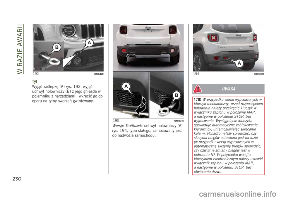 JEEP RENEGADE 2019  Instrukcja obsługi (in Polish) ��)��E�B�*�I�9��B�)�B�E�I�I
"#*
�G�7�;�"�E��E�O�P�F�5
�8��
�)����# �����	��
� �3�B�6 ���� �G�7�L�  �����#
������ ���������� �3�U�6 � ��	�� �������