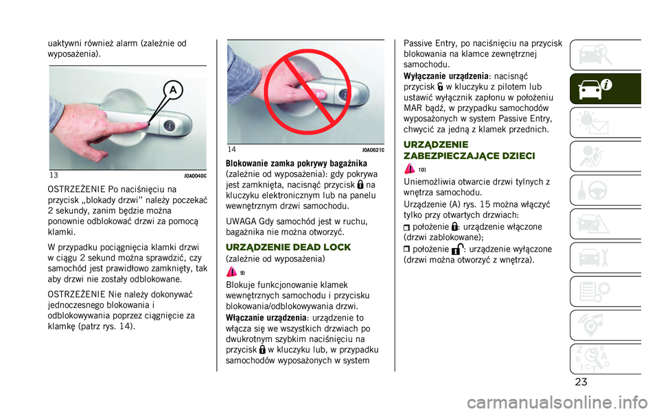 JEEP RENEGADE 2020  Instrukcja obsługi (in Polish) �������!�	�
� ��,�	�
��� �����  �>�
�����
�� ��
�	�!�������
���A�"
�*�N
�"�E��E�E�P�E�5
�@��&�I�5�C�:�C�#�K�C �.� �
�����
����� �
�
���
�!���� �E���