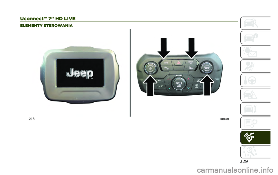 JEEP RENEGADE 2020  Instrukcja obsługi (in Polish) ���

��<�*�,�,�.�<�@�T �V�L �� ���$� �������� ����
���
���
�(�*�D
�"�E��E�O�G�G�5   