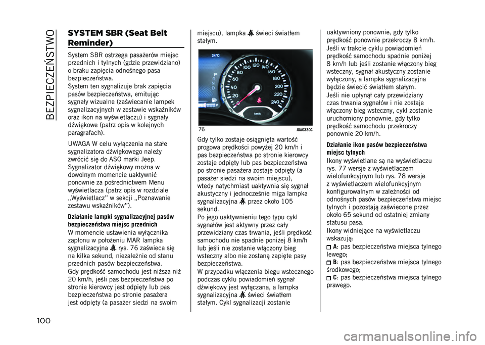 JEEP RENEGADE 2021  Instrukcja obsługi (in Polish) ��U�9�)��I�9�,�)�9�c�=�@�(�5
��� ������ ���
 �%��.�+�@ ��.�:�@
�
�.�)�-�,�8�.�7�/
�=����	�
 �=�U�E ������	�� ����� �	��� �
��	���
����	����� � ������