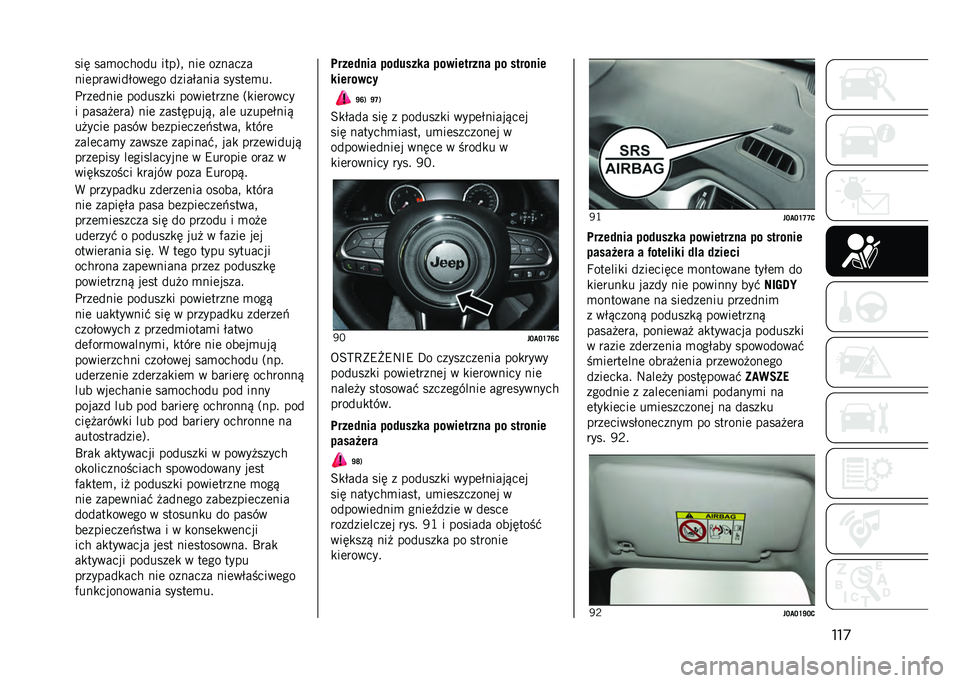 JEEP RENEGADE 2021  Instrukcja obsługi (in Polish) ���
��� ���
������ ����6� ���	 �������
���	�������$���	�� �����$���� �����	�
��
����	����	 �������
� �����	�����	 �3�
��	���