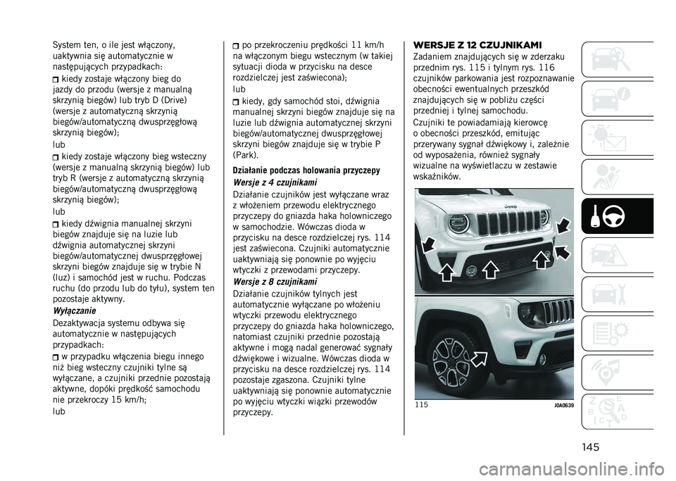 JEEP RENEGADE 2021  Instrukcja obsługi (in Polish) ����=����	�
 ��	�� � ���	 ��	�� ��$�&������
���
������ ��� �����
��������	 �
���������&���� ��������
����2
�
��	�� �������	 