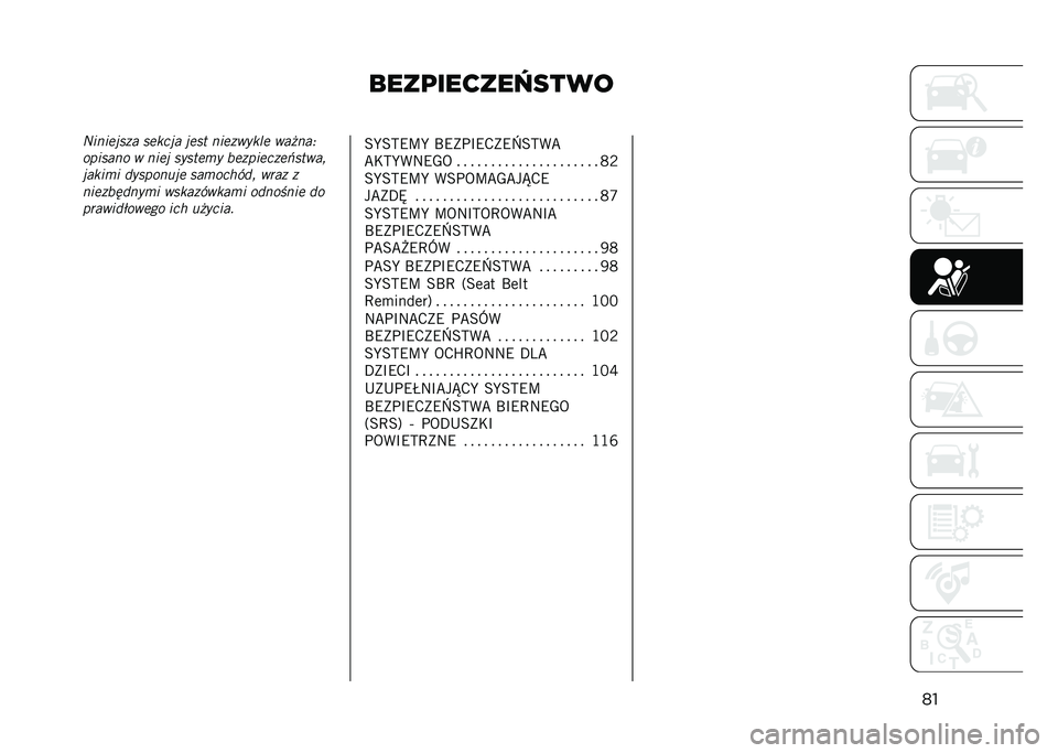 JEEP RENEGADE 2021  Instrukcja obsługi (in Polish) ����	����������
����������� ������ ���� ��������� ���*���>
�	������	 � ���� ������
� � ��������������#
�����
� �
���
