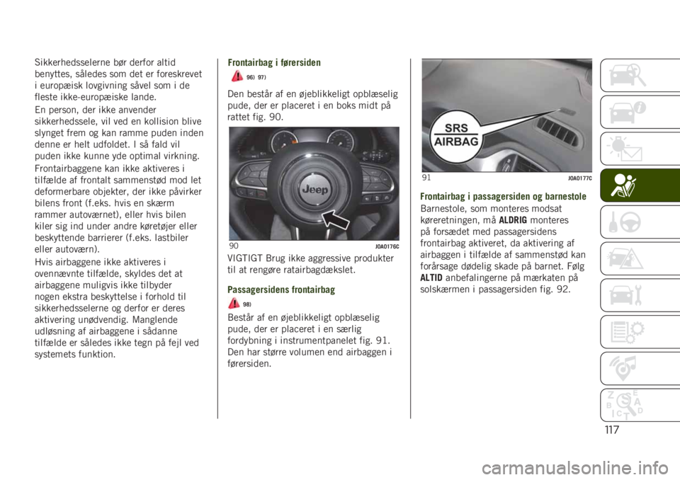JEEP RENEGADE 2019  Brugs- og vedligeholdelsesvejledning (in Danish) "")
�#���������
�
������ ��� �����	� �����
��������
� �
������
 �
�	� ��� �� ��	���
������
� ����	����
� ��	��
������
 �
�