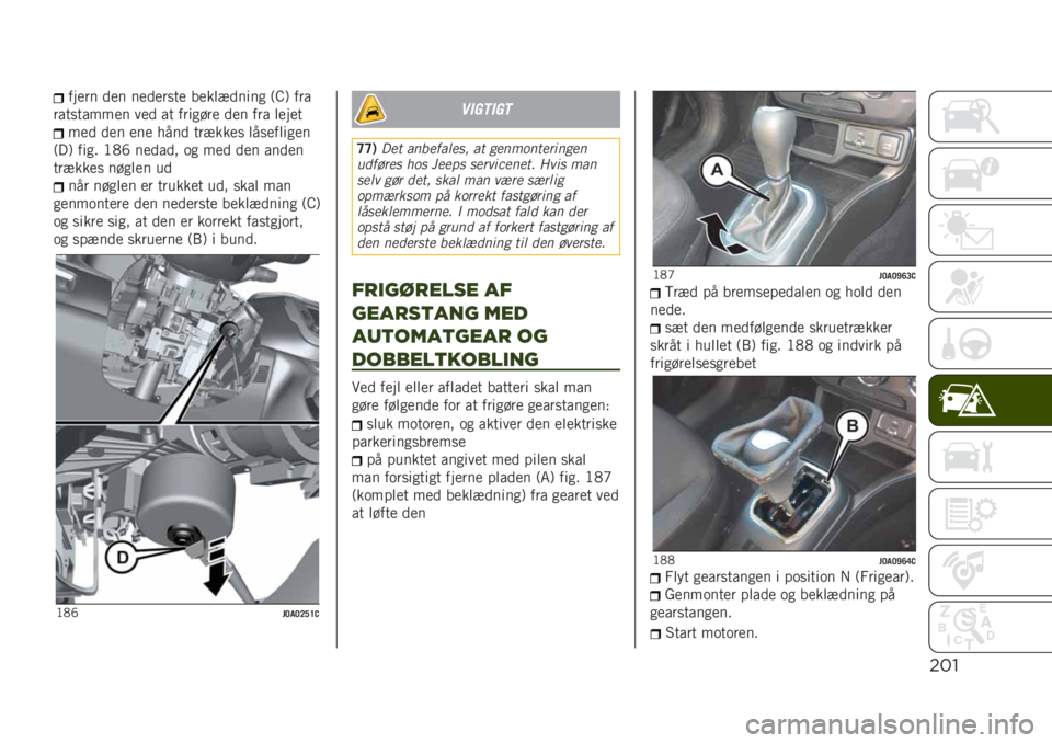 JEEP RENEGADE 2019  Brugs- og vedligeholdelsesvejledning (in Danish) $#"
����� ��� ������
�� ����������
 �9�E�: ���
����
������ ��� �� ����
��� ��� ��� �����
��� ��� ��� ���� �������
 ��