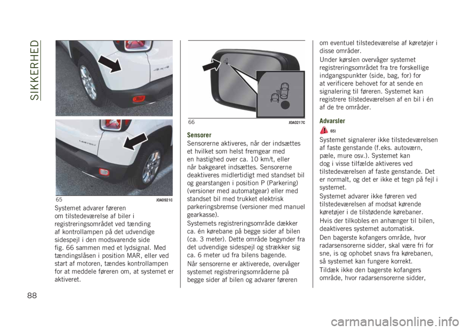 JEEP RENEGADE 2019  Brugs- og vedligeholdelsesvejledning (in Danish) ��#�$�=�=�%�8� �%�
**
�K�0��<��<�H�=�D�-
�#��
����� ������� �������
�	� ����
����������
� �� ����� �
���
��
�������
�
�	������ ��� ���