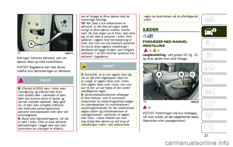 JEEP RENEGADE 2020  Brugs- og vedligeholdelsesvejledning (in Danish) ���<�0
��<��<�<�B�D�-
�#������
�� ��	������� ���������� �
��� �	�
������ ���
��
 �	� ��� �"���������
���
��$��?�$��? �1��
������ ��