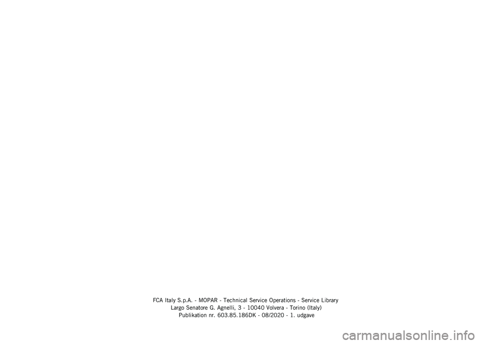 JEEP RENEGADE 2021  Brugs- og vedligeholdelsesvejledning (in Danish) �3�E�6 �$���� �#����6� �& �7�.�5�6�8 �& �?��"����"�� �#�����"� �.�������	��
 �& �#�����"� �@������
�@���
�	 �#�����	�� �� �6�
������ �D �& �<�2�2�F