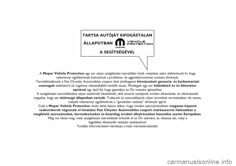 JEEP RENEGADE 2019  Kezelési és karbantartási útmutató (in Hungarian) 