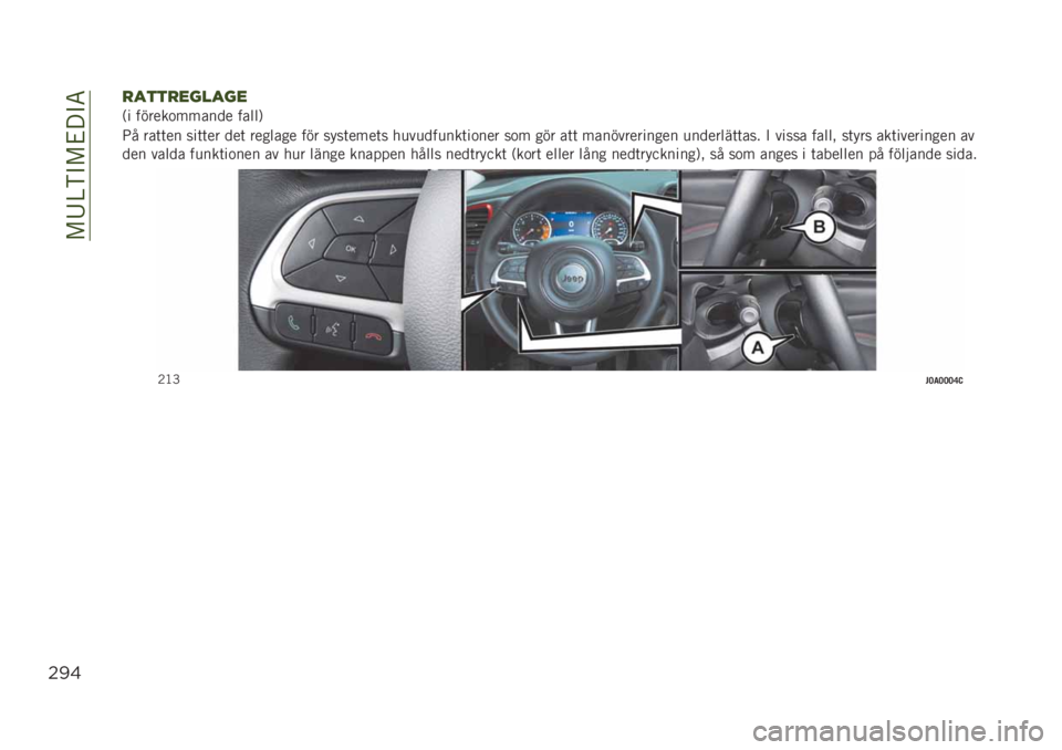 JEEP RENEGADE 2019  Drift- och underhållshandbok (in Swedish) ��#�:�@�)�"�#�&� �"�5
$!&
)+$$)0%3+%0
�,� ������
������ �����0
�9� ���	�	�� ���	�	�� ���	 ������� ��� ����	����	� ��
��
���
���	��
��� ��
� ��