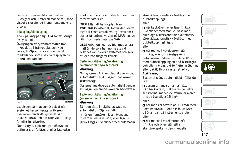 JEEP RENEGADE 2020  Drift- och underhållshandbok (in Swedish) ���
�%����
����� ������ ������� ��� ��
���
������� �
���! � ������
������ �����! ���
����
���� �������� �� ����	��
���