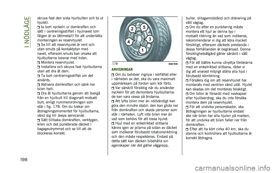 JEEP RENEGADE 2020  Drift- och underhållshandbok (in Swedish) ��"��/�D� �@�B��&
��� ����
�� ����	 ��� ����	� ���
���
��	�� �
�� �	� �
�	
���
���	�0�
�	� ��
��	 ������� �
� ��
������	�� �
��
���	�	 � ��