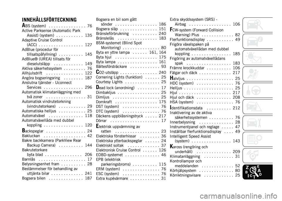 JEEP RENEGADE 2021  Drift- och underhållshandbok (in Swedish) �/�2�2��;�7�4�4��.�9��&��@�1�2�/�2�3
�
�;�% �,����	���0 � � � � � � � � � � � � � � � �M�L
�5��	��� �9�������� �,�5�
�	�
���	�� �9���
�5�����	�0 �,���