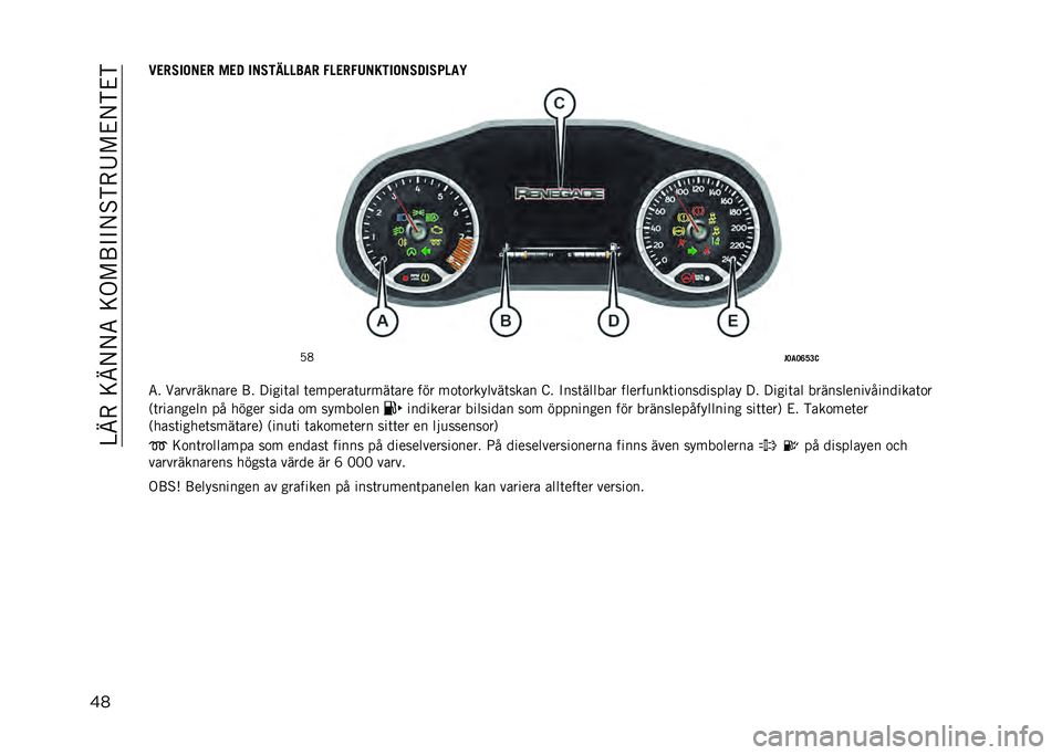 JEEP RENEGADE 2021  Drift- och underhållshandbok (in Swedish) ��@�B�-��=�B�/�/�5��=�.�#�;�"�"�/�%�)�-�:�#�&�/�)�&�)
�������/��2�� �5�� �/�2��&�<�4�4��� �.�4���.�-�2�1�&�/��2���/��6�4��H
�2�4
�#�=��=�B�G�?�@
�5� ����������� �