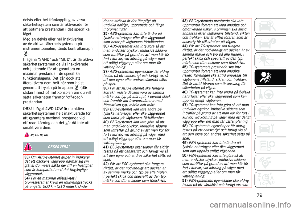 JEEP RENEGADE 2021  Drift- och underhållshandbok (in Swedish) �
������� ����� ��� ������
������ �� �����
��������	�����	�� ��
� �� ���	������� ���
��	�	 �
��	����� �����	����� � ���