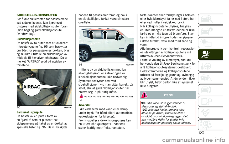 JEEP RENEGADE 2020  Drift- og vedlikeholdshåndbok (in Norwegian) �������������������	�
��
�2�� � ���
 �����
���
��
� ��� ��������
��
��

��
�
 ���
�
���	�	������
�� ��� �����
����
�
�������
�