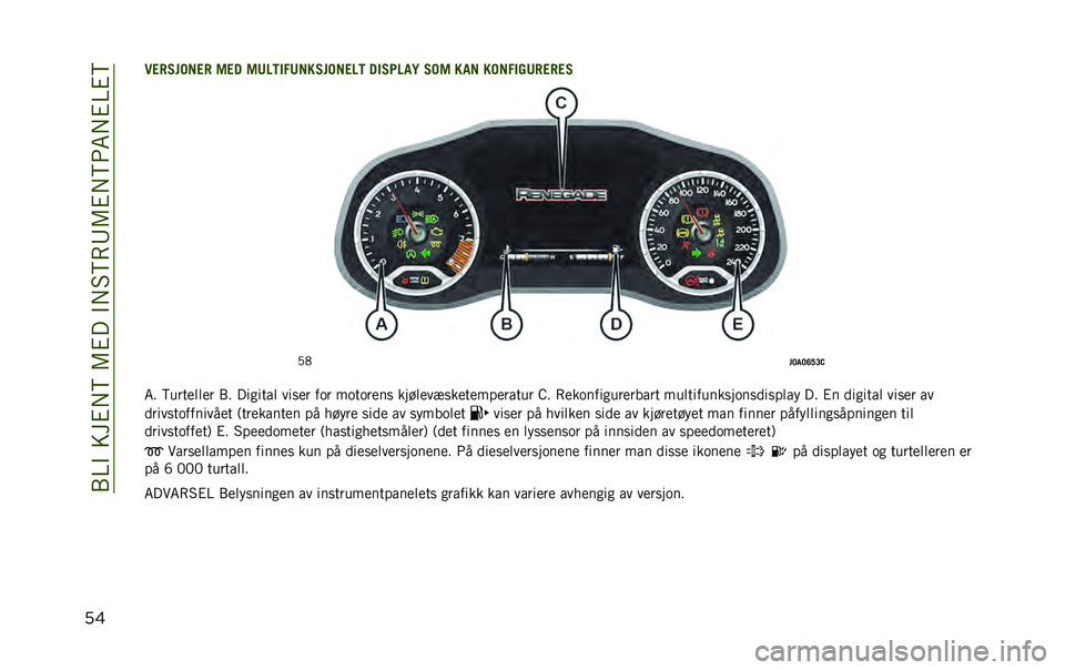 JEEP RENEGADE 2020  Drift- og vedlikeholdshåndbok (in Norwegian) ��/�=�"����#� �>��7�#���"� �5�>�(�8�7�#� �>�4�6� �#�=�#�>
���!�7��-��*��7� �8�7�5 �8�A�4�6��+�A���-��*��7�4�6 �5��-�0�4��3 �-�*�8 ��� ��*��+��9�A��7��7�-
�,�.
��<��<�B�G�