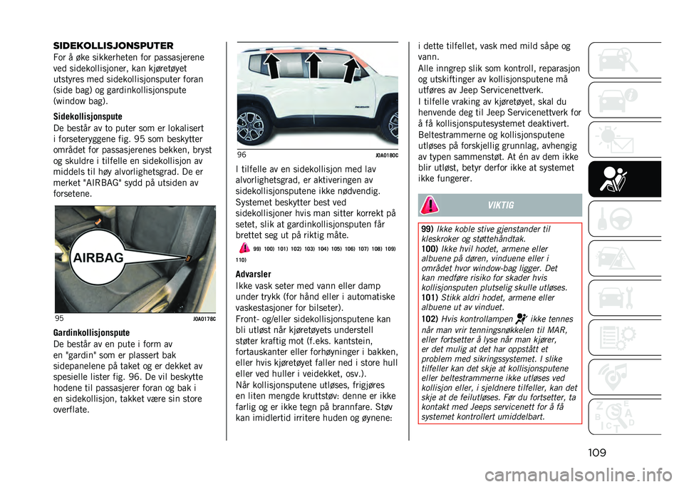 JEEP RENEGADE 2021  Drift- og vedlikeholdshåndbok (in Norwegian) �������������������	�
��
�2�� � ���
 �����
���
��
� ��� ��������
��
��

��
�
 ���
�
���	�	������
�� ��� �����
����
�
�������
�