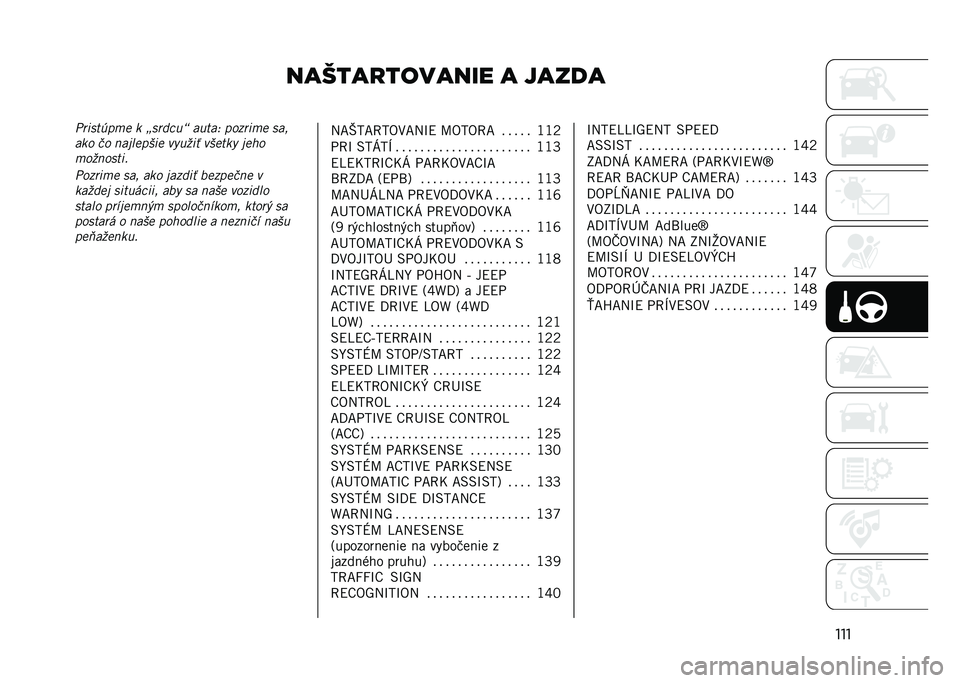 JEEP RENEGADE 2021  Návod na použitie a údržbu (in Slovakian) ������
������� � �����
��������	� �!��
 � �M������j ���	��H �!������
 ���
��� �� ����
�
�!���
 ��$���� ���
�	��$ ��
�"�
�������	��