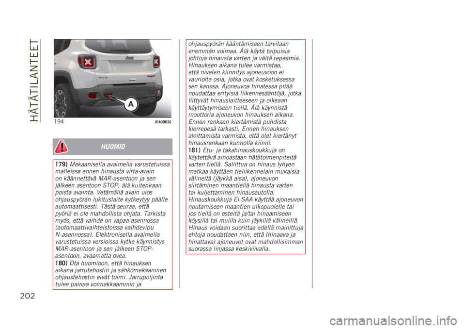 JEEP RENEGADE 2019  Käyttö- ja huolto-ohjekirja (in in Finnish) �� �-��-��9��.�&��*�*�
$#$
�7�(�C��7�(�7�B�:�8�
������
�=�<�B�%��
������
�
��� ������
��� �����
��
����
�
�
�����
��
�
� �
���
� ������
�� ���