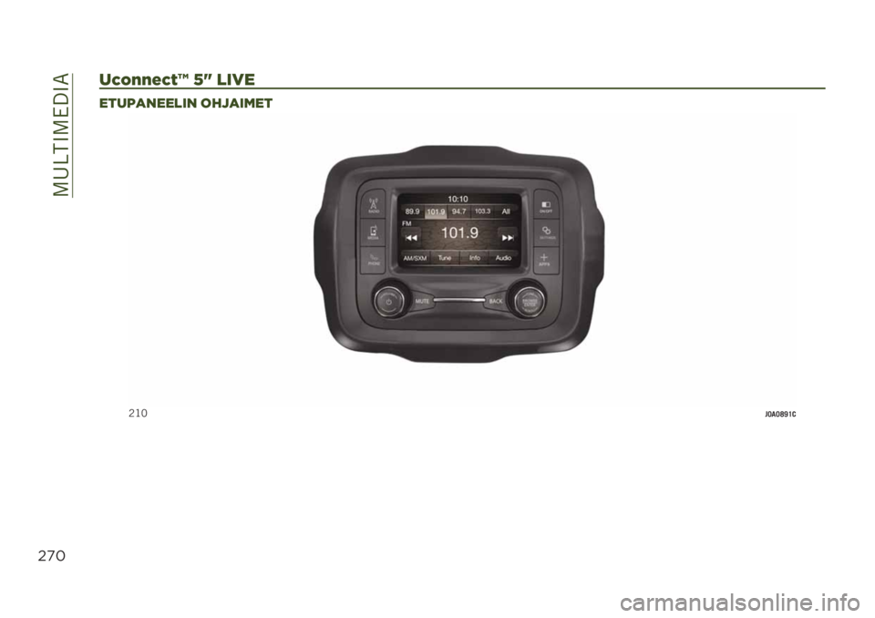 JEEP RENEGADE 2019  Käyttö- ja huolto-ohjekirja (in in Finnish) ��2�:���9�2�*�@�9�.
$)#
"T=KKJT>c d^ !+4#
#’"5)/##!+/ &$,)+(#’
�+�7�1��7�(�7�>�B�=� 