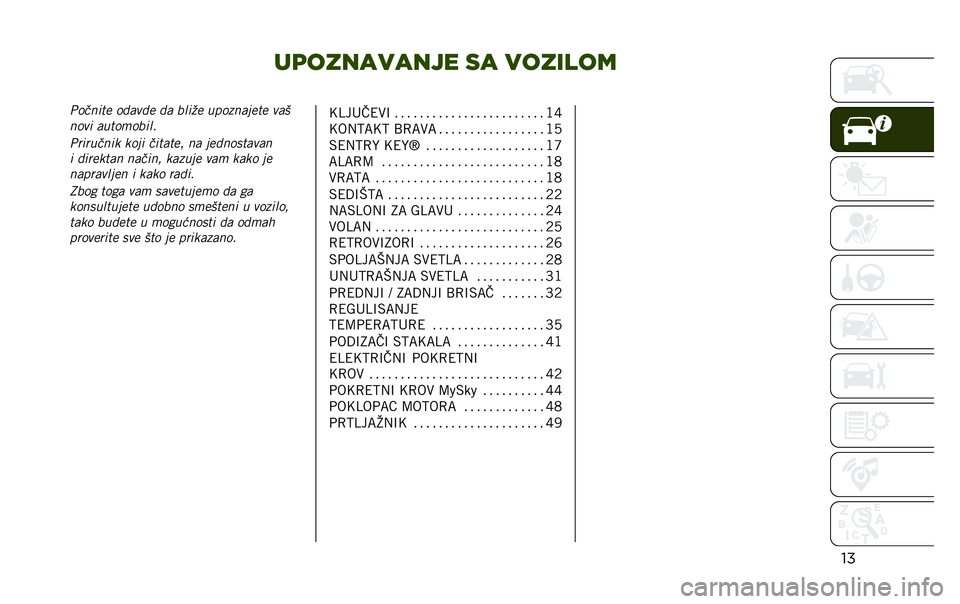JEEP RENEGADE 2020  Knjižica za upotrebu i održavanje (in Serbian) ��	��������� �� �������
��������	�
 ����
��
 �� �����
 ��������
�	�
 �
��
���
� ���	�������
��������� ���� ���	��	�
� �� ��