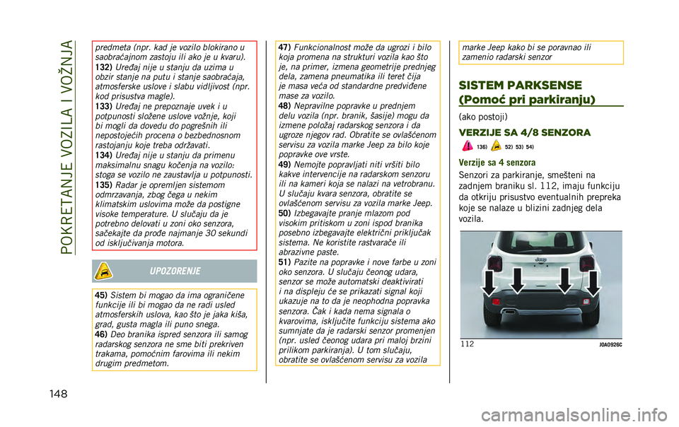 JEEP RENEGADE 2020  Knjižica za upotrebu i održavanje (in Serbian) ��+��<�0�4�>�;�,��4��)��8�@�C�;��@��)��G�,��;
��� ���
���
�	� �!���� ��� ��
 �
����� ��������� �
������������ ����	��� ��� ��� ��
 � �