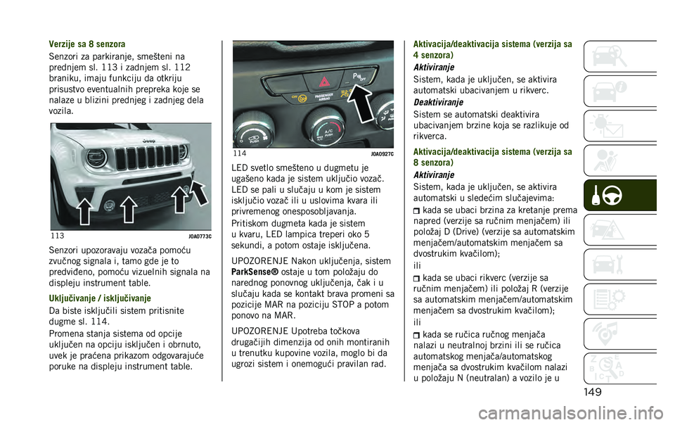 JEEP RENEGADE 2020  Knjižica za upotrebu i održavanje (in Serbian) ����/����� � ��	 �K ���
����	
�$������ ��	 ��	�����	����" ��
������ ��	
����!����
 ��� �?�?�K � ��	�!����
 ��� �?�?�5
���	�����" ��
�	�� 