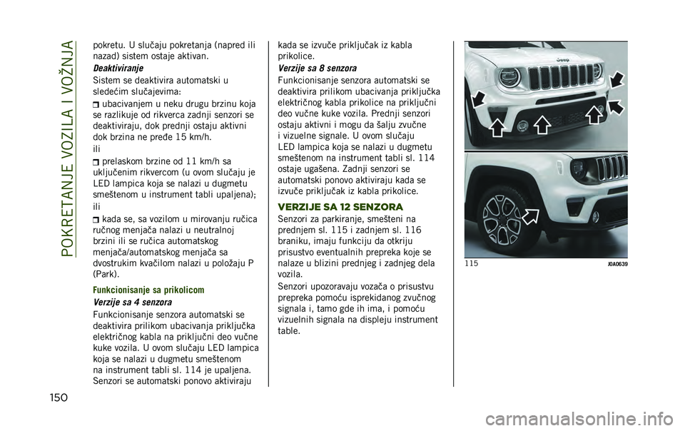 JEEP RENEGADE 2020  Knjižica za upotrebu i održavanje (in Serbian) ��+��<�0�4�>�;�,��4��)��8�@�C�;��@��)��G�,��;
��� �������� � �����	�� �������	���	 �/��	����! ���
��	��	�!�1 ������
 ����	�� �	�����	��
�*�