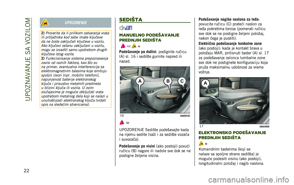JEEP RENEGADE 2020  Knjižica za upotrebu i održavanje (in Serbian) ���+��8�,�;�)�;�,��4��$�;��)��8�@�C��=
�� �	��
��
�����
�@�. ����
�
���	�
 �� �� �������� ���	�
������ �
���	�
��� ���	�������� ��� ��
��