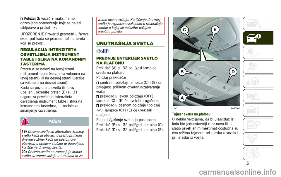 JEEP RENEGADE 2020  Knjižica za upotrebu i održavanje (in Serbian) �����!���	�  �A
�. ����	� �V �
�	����
�	���
�!��������� ����������� ���� �� ��	��	��
���������� � ������	�%����
��+��8��0�4�,��4 �