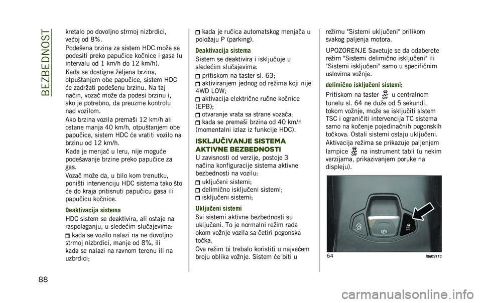 JEEP RENEGADE 2020  Knjižica za upotrebu i održavanje (in Serbian) ��B�4�8�B�4�:�,��$�>
�� �����	�� �� �!������� ����
�� ������!����"
����� ��! �6�]�
�+��!�����	 ������	 ��	 ������
 �H�:� �
��%� ��
���!��