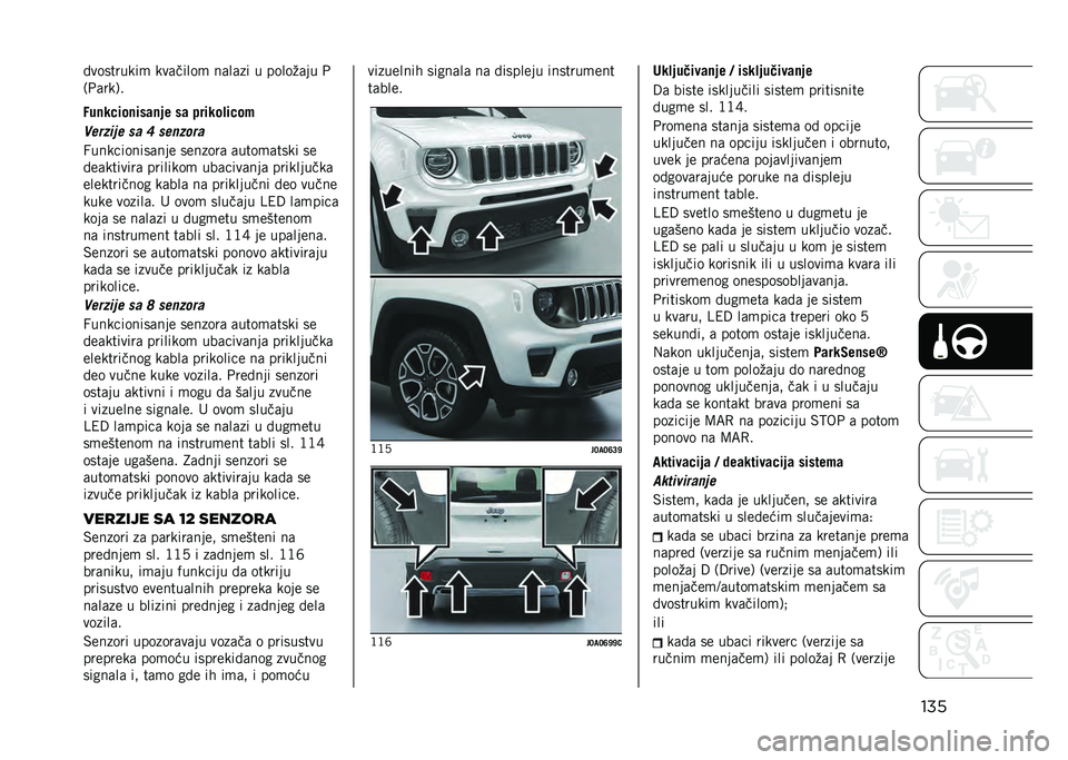 JEEP RENEGADE 2021  Knjižica za upotrebu i održavanje (in Serbian) ����!���������
 ���	�����
 ��	��	�� � �����%�	�� �+
�/�+�	���1�
�0�
�
�����
���	�
� � ��	 ������!����
�(��0�&��� �� �2 ����&��0�
�G�����