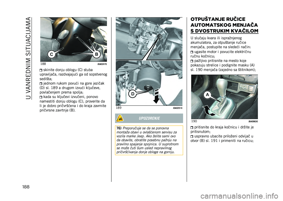 JEEP RENEGADE 2021  Knjižica za upotrebu i održavanje (in Serbian) ����)�<�,�0�4�:�,�A�>��$�A�?��<��A��<�>�<
��� �@�6�6
��?��?�@�H�I�1������� �!���� ������ �/��1 �����	
����	����	��	�" ��	��!��	��	���� ��	 ��! ���